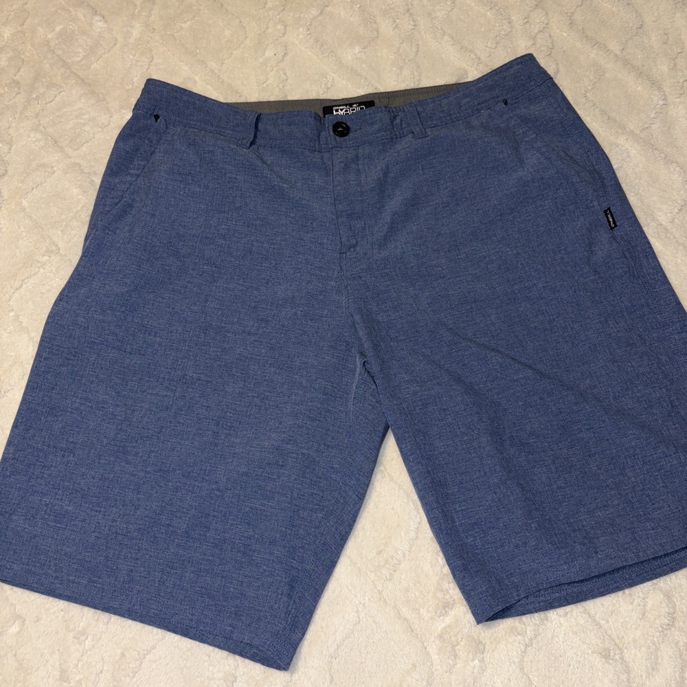 O'Neill Hybrid Boardshorts Swim Trunks Surf Beach Style Casual SZ 36 Denim Look